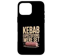 Kebab Expectations Were Set Funny BBQ Food Case for iPhone 16 Pro Max