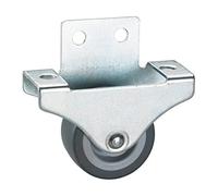 Kebab Helmer parquet-Roulette Fixed, 38 x 18 mm, TPR 791334 Wheel Grey