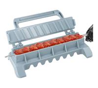 Kebab Maker Kebab Skewers Press, Portable Plastic Kebab Maker, Manual Kebab Grill Skewers, Grill Accessories for Kitchen and Camping