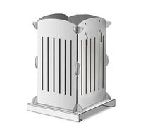 Kebab Maker, Stainless Steel Meat Skewer Machine, Durable & Dishwasher Safe BBQ Tool, Easy to Disassemble, 100 Holes for Quick Grilling