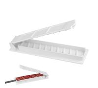 Kebab Press Maker,Kabab Maker Machine,Plastic Kebab Maker Machine,Kebab Making Tool,Manual Kabob Mould Reusable Easy Kabob Maker Perfect for Barbecue Party and Outdoor Activities