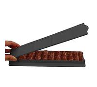 Kebab Press Maker, Skewers Kebab Maker Box with Lid, Manual Long Press Kebab Mold, Lightweight BBQ Meat Shaper, Portable Kofta Kebab Forming Box, Vegetable Kebab Maker for Grilling, Camping