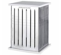 Kebab Skewer Cube Kit - 49 PCS Stainless Steel - Arrosticini, Souvlaki, Kebab Maker - Easy to Clean and Dismantle