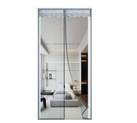 Kebinmaoyi Magnetic Fly Screen Door Curtain No Drill Installation,Automatically Closes, Insect-Proof Mesh Net to Keep Flies, Bugs & Mosquitoes Out 175x180cm