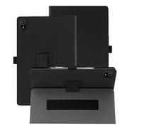 Kebiory for DOOGEE U9/DOOGEE U10/DOOGEE U10 PRO Tablet 10.1 Tablet Case Built in Hand Strap PU Leather Case Support Auto Sleep/Wake, Magnetic Clasp Smart Case for DOOGEE U9/U10/U10 PRO Case - Black