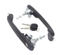 KEBJSBGTD 6N0837207C D 2PCS Front Left Right Door Handle with 2 Same Keys for Polo 6N 6N1 6N2 Sharan for SE&AT Alhambra Galaxy Cars Doors Handles