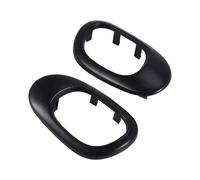 KEBJSBGTD Inside Handles Frame Cover Interior Door Handle Trim Moulding 9119F2 9119F4 for 206 207 for Ci&troen C2 Cars Doors Handles