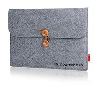 Kebnecase Sweden Stylish Laptop Sleeve/Laptop case/Computer Bag Compatible with Mac, Samsung, Lenovo, Microsoft, Asus, Google, Grey, Felt, 15 inch