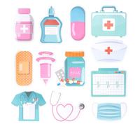 Keboyoe 12 Pack Funny Nurse Sticky Notes Nursing Self Stick Notes Pads Medical Themed Cute Memo Pads Blue Notepads Booklet Nurse Gifts for Hospital School Office Records Checklist Supplies