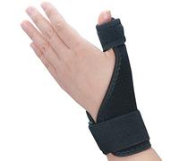 Kecartu Thumb Splint, Wrist Stabilizer Support Brace for Right and Left Hand, Trigger Finger, Pain Relief, Arthritis, BlackBerry Thumb, Tendonitis, Sprained and Carpal Tunnel, Breathable (Left Hand)