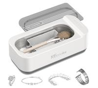 KECOOLKE Ultrasonic Cleaner Ultrasonic Cleaner 400 ml Sonic Cleaner with Digital Timer for Glasses, Rings, Coins, Finger Rings, Money