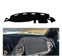 KEDAKEJI Dash Cover Dashboard Mat Carpet Compatible with 1998 1999 2000 2001 Dodge Ram 1500 2500 3500(Black)