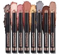 KEDAOLA 8 Colors Eyeshadow Stick Set, Matte Professional Bright-Colored Contouring and Highlight Eyeshadow Stick, Long Lasting Cream Eyeshadow, Waterproof High Pigmented Eye Shadow