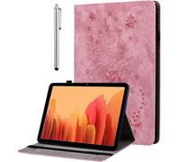 KEDBBAO Case for Samsung Galaxy Tab A11+ Plus 2025/A9+ Plus 5G 11 Inch 2023, Multi-Angle Flip PU Leather Protective Cover with Stylus Holder for Galaxy Tab A11 Plus Tablet Case, Pink
