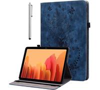 KEDBBAO Case for Samsung Galaxy Tab A11 / Tab A9 8.7-Inch 2025/2023, Multi-Angle Flip PU Leather Protective Cover with Stylus Holder for Galaxy Tab A11 Tablet Case, Blue