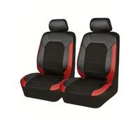KEDDWE Seat Covers Front Pair for KIA Venga 2009-2018, Car Seat Protector Car Seat Cushions, Water Resistant Easy Clean,Red