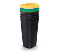 KEDEN Set of 4 Recycling Bins 25L Each