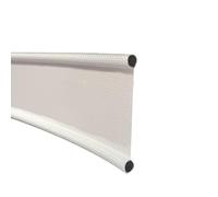 KEDER UK Drive Away Awning Figure of 8 Connector, Double Keder Strip, Universal Twin Adapter for Campervan, Motorhome & Caravan (White, 6mm-6mm x 4 meters)