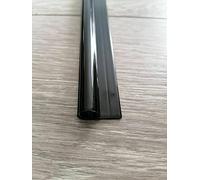 KederUk Campervan Motorhome Caravan Awning Rail C Channel Powder Coated (Deep Black, 88 cm)