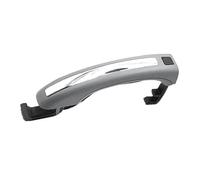 KEDFBTS Auto Door Handle Compatible with for Q7 2007 2008 2009 2010 2011 2012 2013 2014 2015 Sensor Exterior Door Handle Replacement OEM：4L0837205A 4L0837205B(1pc New Gray)