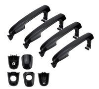 KEDFBTS Car Outer Handle Compatible with Hyundai for Sonata 2006 2007 2008 2009 2010 4PCS Exterior Door Handle Front Rear Left Right 82651-3K000 826523K000