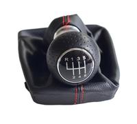 KEDFBTS Gear Selector Knob Compatible with A4 B6 B7 2002 2003 2004 2005 2006 2007 2008 5/6 for Speed Manual Gear Shift Knob Lever Stick Gear Shifter Head Knob Head(6 Speed)
