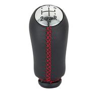 KEDFBTS Gear Selector Knob Compatible with Clio 2005 2006 2007 2008 2009 5 for Speed Gear Shift Knob Stick Head Car Handle Shift Knob Lever(Red Line)