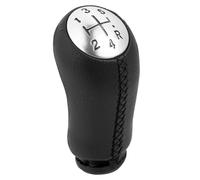 KEDFBTS Gear Selector Knob Compatible with Clio 2005 2006 2007 2008 2009 5 for Speed Gear Shift Knob Stick Head Car Handle Shift Knob Lever(Matte-Black)