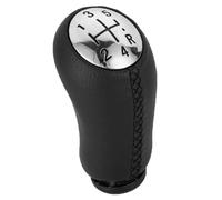 KEDFBTS Gear Selector Knob Compatible with Clio 2005 2006 2007 2008 2009 5 for Speed Gear Shift Knob Stick Head Car Handle Shift Knob Lever(Bright-Black)