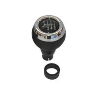 KEDFBTS Gear Selector Knob Compatible with Mini for Cooper for R60 5 6 for Speed Manual Transmission Car Gear Shift Knob Shifter Lever Gear Shift Knob Stick Head(6 Speed Black)