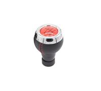 KEDFBTS Gear Selector Knob Compatible with Mini for Cooper for R60 5 6 for Speed Manual Transmission Car Gear Shift Knob Shifter Lever Gear Shift Knob Stick Head(6 Speed Red)