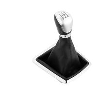 KEDFBTS Gear Selector Knob Compatible with MK3 MK4 MK7 5/6 for Speed Gear Shifter Knob Lever Manual Gear Car Automatic Shift Accessories(Silver 5 Speed)