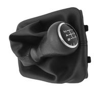 KEDFBTS Gear Selector Knob Compatible with Peugeot 206 2005 2006 2007 2008 5 Speed Gear Shift Knob Shifter Lever Stick Cover Car Gear Shift Knob Car Accessories(Type A)