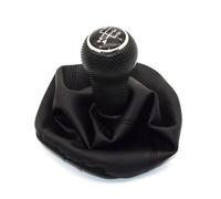 KEDFBTS Gear Selector Knob Compatible with Seat for Ibiza 2002 2003 2004 2005 2006 2007 2008 2009 2010 Car-Styling 5 for Speed Gear Stick Shift Knob Car Gearbox Lever(Black 5-Speed)