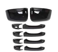 KEDFBTS Handle Trim Shell Compatible with Dodge for Grand for Caravan 2008 2009 2010 2011 2012 2013 2014 2015 2016 2017 2018 2019 2020 Handle Cover Trim(Kit None smart Black)