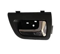 KEDFBTS Inner Door Pull Compatible with Buick for Lacrosse 2006 2007 2008 Inside Door Handle Button Plated Keying Grip Inner Door Opener Knob Switch Buckle(Black,Front Right)