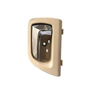 KEDFBTS Inner Door Pull Compatible with Buick for Lacrosse 2006 2007 2008 Inside Door Handle Button Plated Keying Grip Inner Door Opener Knob Switch Buckle(Beige,Rear Left)