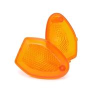 KEDFBTS Moto Indicator Light Compatible With Suzuki For DL650 For V-Strom 650 Adventure 2015-2024 DR200S 2015-2021 Turn Signal Light Lens Motorcycle Indicator Cover Housing(1 Pair Amber)