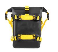KEDFBTS Moto Pannier Universal Waterproof Motorcycle Saddlebag Riding Bag Side Pocket Large Capacity Bumper Storage Hanging Tail(Yellow,clor1)