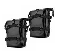 KEDFBTS Moto Pannier Universal Waterproof Motorcycle Saddlebag Riding Bag Side Pocket Large Capacity Bumper Storage Hanging Tail(Black,2)