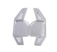 KEDFBTS Sport Paddles Compatible with A4 S4 B7 8E 8H 2004-2009 for Q5 8R 2008-2012 Car Steering Wheel Controller Paddles Extension Shifters Parts Accessories Styling(Silver)