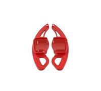 KEDFBTS Sport Paddles Compatible with VW for Tiguan 2009-2015 for Beetle 2013-2016 Upgrade Car Interior Car Steering Wheel Paddle Shifter Extension Car Universal Picks(Red)