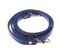 KEDFZY 1.2cm x 120cm PU Leather Strap, Diy Crossbody Bag Straps for Women, Durable Wallet Accessories,Navy,120