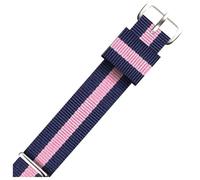 KEDFZY 18mm-22mm Wide, 24.5 Long, Breathable Nylon Watch Strap with a Canvas Pin Buckle, Unisex Replacement Strap,20mm