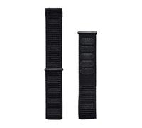 KEDFZY 20mm-2 2mm Wide, 20cm Long, Quick-Release Elastic Nylon Watch Strap with An Adjustable Fit for a Comfortable Wear.,Black,22mm