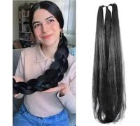 KEDIT Nice Look Unique Choti Black Colour For Women Girls Bridal Instant Ready For Fashionable Hair (KAC-105)