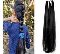 KEDIT Nice Look Unique Choti Black Colour For Women Girls Bridal Instant Ready For Fashionable Hair (KAC-133)
