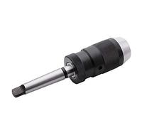 Kedless Chuck, 1-16mm Keyless Lathe Drill Chuck Self-Tightening Keyless Lathe Drill Chuck and MK2 Arbor for CNC Lathe/Milling, Drill Press
