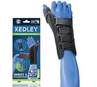 Kedley Adjustable Combined Wrist & Thumb Splint, Right Hand Wrist Brace for Men & Women, Breathable Support for Arthritis, Tendonitis, Sprained, RSI, Carpal Tunnel & Sports Protection