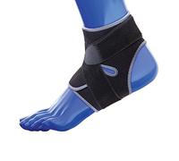 Kedley Advanced Ankle Support Brace | Premium Quality Medical Grade Neoprene Compression Ankle Strap with Supportive Power Wrap | Ideal for Ankle Sprains Strains Arthritic Ankles and for Running